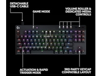 Logitech G Pro X TKL Rapid gamingtastatur (sort) Gamingtastatur