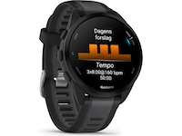 Garmin Forerunner 165 Music 43mm GPS (sort/skifergrå) Smartklokker