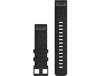 Garmin QuickFit Flettet nylonreim 22mm (sort) Reim