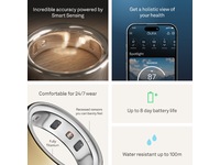 Oura Ring 4 Smart Ring str. 7 (gull) Smart ring