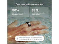 Oura Ring 4 Smart Ring str. 12 (stealth) Smart ring