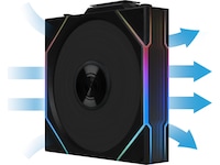Lian Li UNI FAN TL Wireless 3pk (sort) Vifter