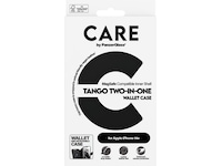 PanzerGlass CARE iPhone 16e Tango 2-i-1 Lommebokdeksel (sort) Mobildeksel