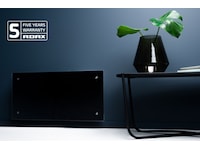Adax Clea WiFi panelovn glass 1000W (sort) -B-Grade Demo hjem & fritid