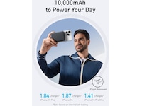 Anker MagGo Powerbank 10.000mAh (sort) Powerbank