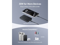 Anker MagGo Powerbank 10.000mAh (sort) Powerbank