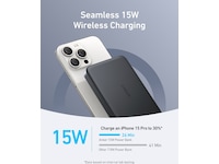 Anker MagGo Powerbank 10.000mAh (sort) Powerbank