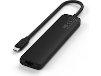 Satechi 7-i-1 Slim Multiport docking (sort) Dockingstasjon & USB-HUB