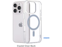 iiglo iPhone 16 Pro Magnetic Silikondeksel (gjennomsiktig) Mobildeksel