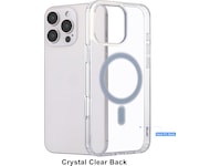 iiglo iPhone 16 Pro Max Magnetic Clear Case (gjennomsiktig) Mobildeksel