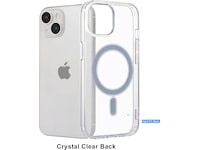 iiglo iPhone 15 Magnetic Silikondeksel (gjennomsiktig) Mobildeksel