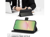 iiglo Galaxy A56 2-i-1 Lommebokdeksel (sort) Mobildeksel