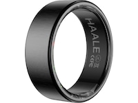Haale II Smart Ring str. 8 (matt sort) Smart ring