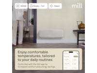 Mill Invisible Smart WiFi Gen 4 panellist 500W Panelovner