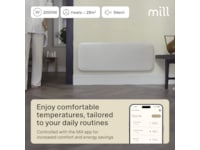 Mill Invisible Smart WiFi Gen 4 panelovn 2000W Panelovner