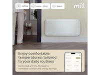 Mill Invisible Smart WiFi Gen 4 panelovn 1500W Panelovner