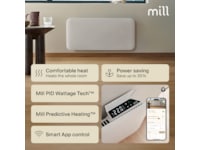 Mill Invisible Smart WiFi Gen 4 panelovn 1500W Panelovner