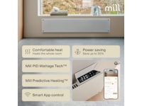 Mill Glass Smart WiFi Gen 4 panellist 1050W Panelovner