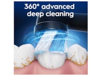 Oral-B iO Ultimate Clean Børstehoder 3 stk (sort) Tannbørstehoder
