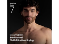 Braun Series 7 All-in-One groomingsett (blå) Hårklippere