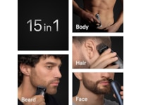 Braun Series 7 All-in-One groomingsett (blå) Hårklippere