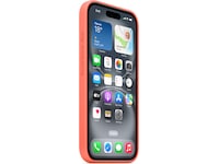 Apple iPhone 16 Silikondeksel (mandarin) Mobildeksel