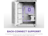 NZXT H9 Flow RGB+ Mid Tower (hvit) Midi tower