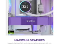 NZXT H9 Flow RGB+ Mid Tower (hvit) Midi tower