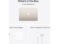 MacBook Air 13" M4 (2025) 512GB (stjerneskinn) PC - Bærbar / laptop