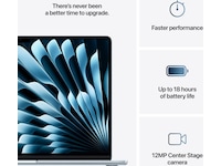 MacBook Air 15" M4 (2025) 256GB (himmelblå) PC - Bærbar / laptop