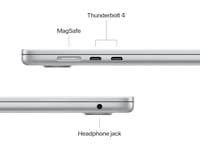 MacBook Air 15" M4 (2025) 256GB (sølv) PC - Bærbar / laptop