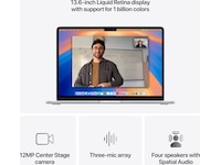 MacBook Air 13" M4 (2025) 512GB (sølv) PC - Bærbar / laptop