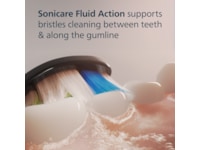 Philips Sonicare W2 Optimal White tannbørstehoder (4 pack, sort) Tannbørstehoder