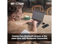 Sony WF-C710N Trådløse ørepropper, In-ear (sort) Ørepropper