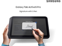 Galaxy Tab Active5 Pro 5G 256GB - Enterprise (sort) Nettbrett / iPad