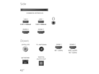 Philips 42" OLED810/12 OLED Smart Ambilight AI TV (2025) 20 - 49 tommer TV