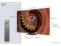 TCL 65" C8K 4K QD-Mini LED Google TV 60 - 69 tommer TV