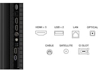 TCL 85" T69C 4K QLED Google TV Over 80 tommer TV