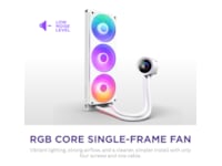 NZXT Kraken Plus 360 RGB Kjøler (hvit) CPU - Vannkjøling