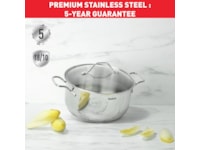 Tefal Intuition 7-delers grytesett rustfritt stål B864S734 Tilbehør til stekeovn og komfyrer