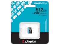 Kingston Canvas Go! Plus microSD 512GB Minnekort til foto & video