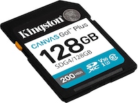 Kingston Canvas Go! Plus SDXC 128GB Minnekort til foto & video
