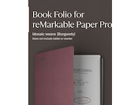 reMarkable Paper Pro Book Folio (burgunder) Tilbehør til digitale notatblokker