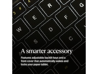 reMarkable Paper Pro Type Folio tastaturdeksel (basalt) Tilbehør til digitale notatblokker