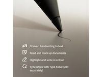 reMarkable Paper Pro 11,8" 64GB inkl. Marker Plus og Book Folio (sort skinn) Digitale notatblokker