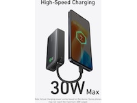 Anker 545 Nano Powerbank 10000mAh (sort) -B-Grade Demo tilbehør til mobiler & klokker