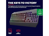 Trust GTX 836 Evocx Illuminated Gamingtastatur Gamingtastatur