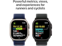 Apple Watch Ultra 2 49mm GPS + LTE Titan (sort) -B-Grade Demo klokker