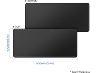 Pulsar Paracontrol XXL Musematte (sort) Gamingmusematte