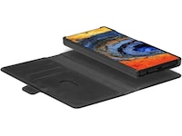 dbramante1928 Galaxy S25 Ultra Lynge 2-i-1 Lommebokdeksel (sort) Mobildeksel
